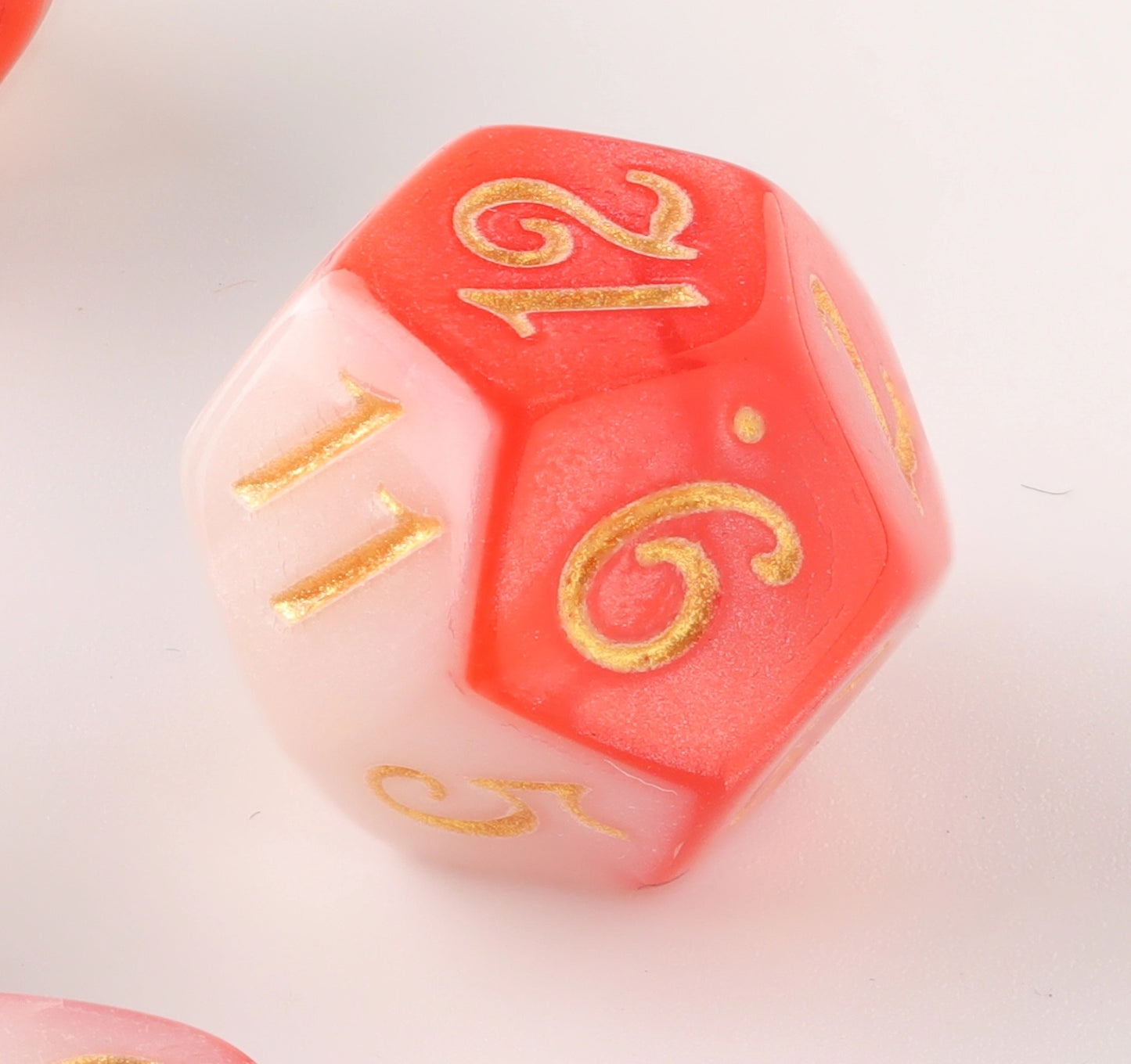 Crimson Mist Dungeons & Dragons Dice Set(DND Dice Set)