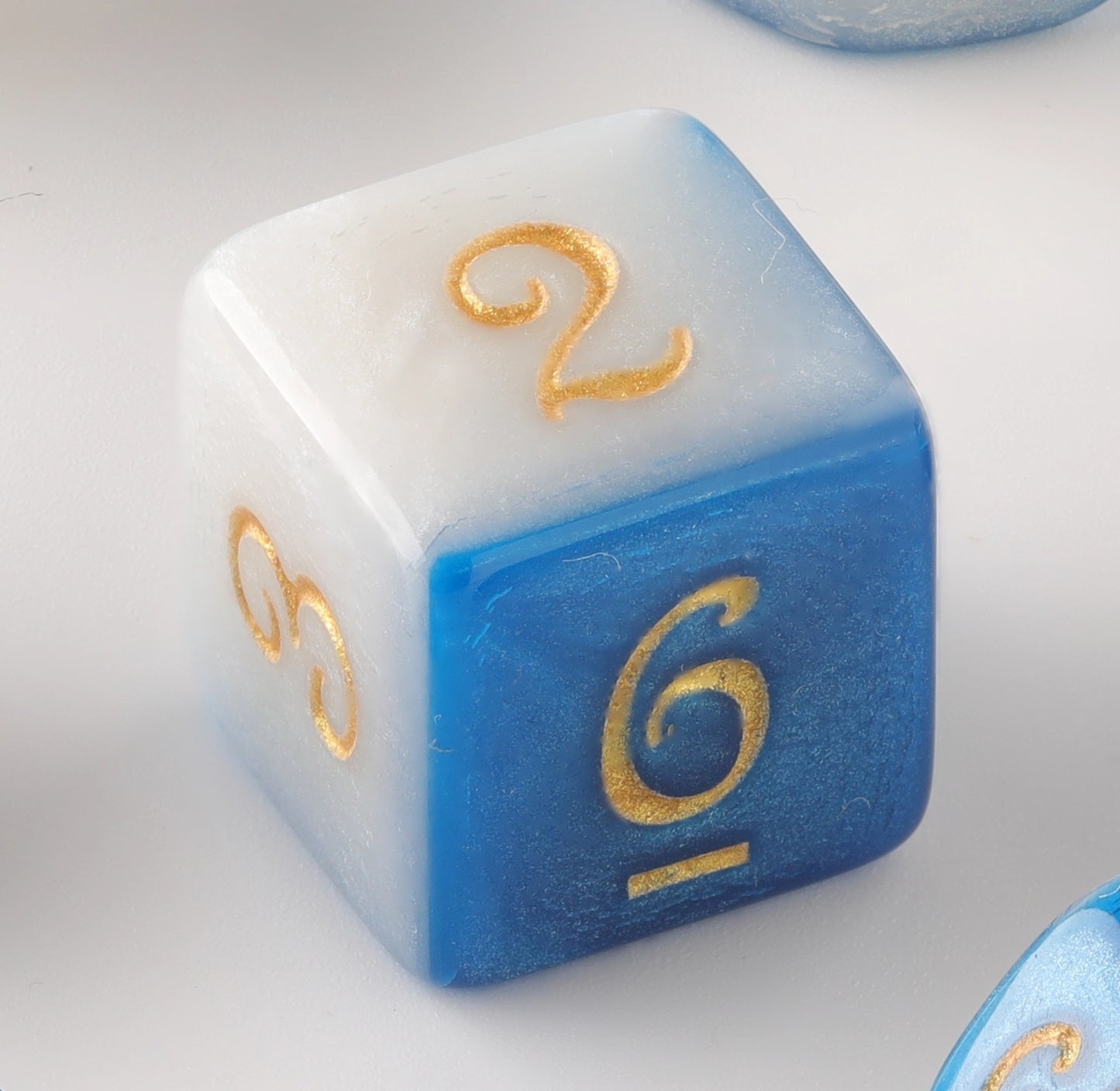 Azure Zenith Dungeons & Dragons Dice Set(DND Dice Set)