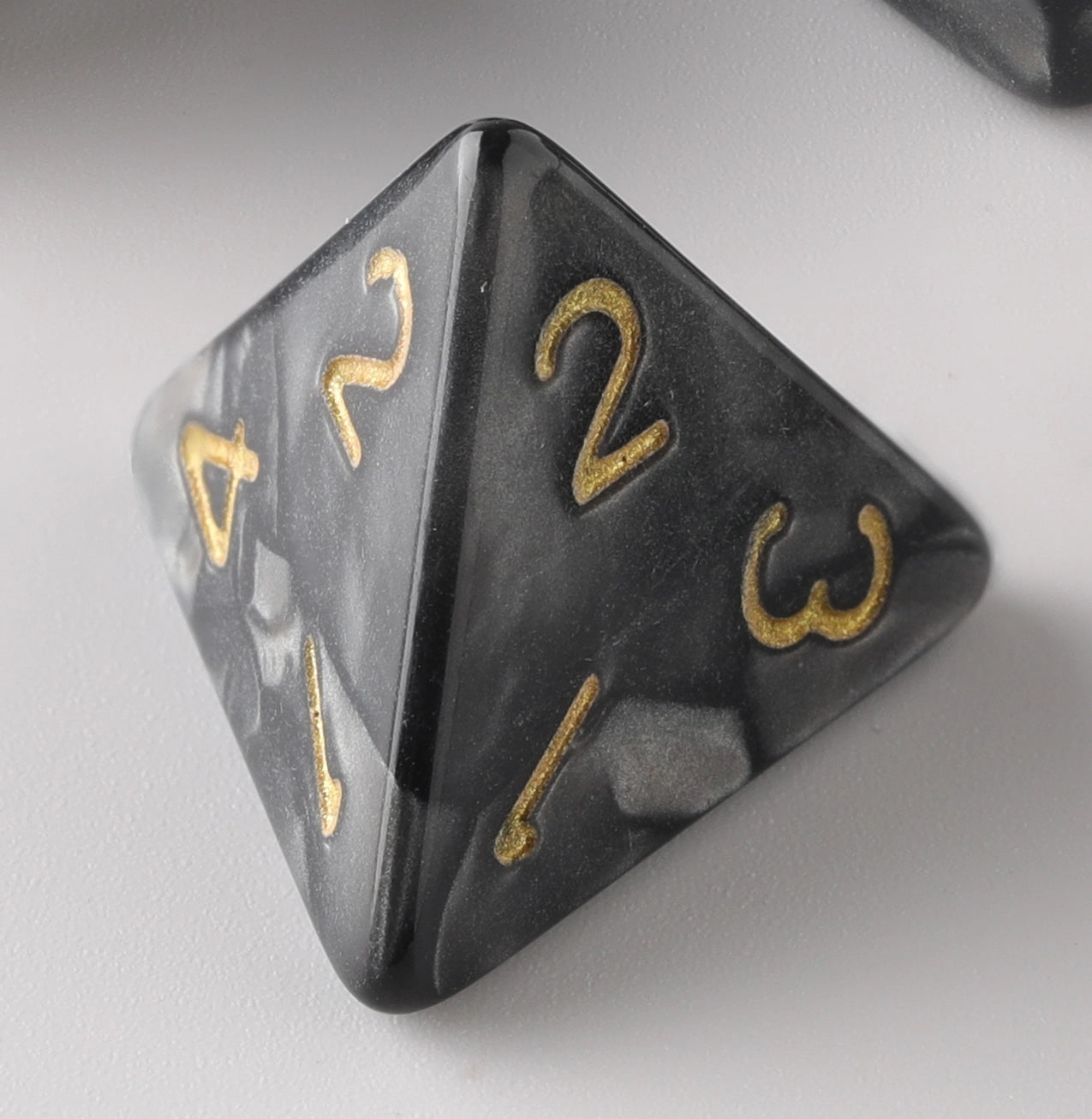 Black Warrior Dungeons & Dragons Dice Set(DND Dice Set)