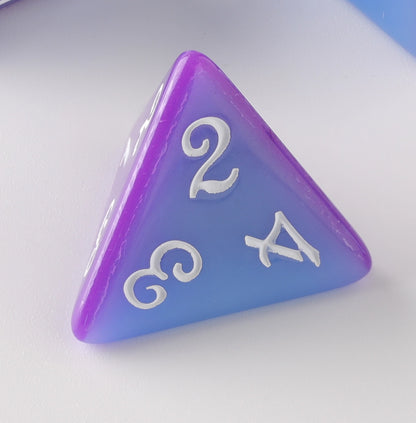 Azure Twilight Dungeons & Dragons Dice Set(DND Dice Set)