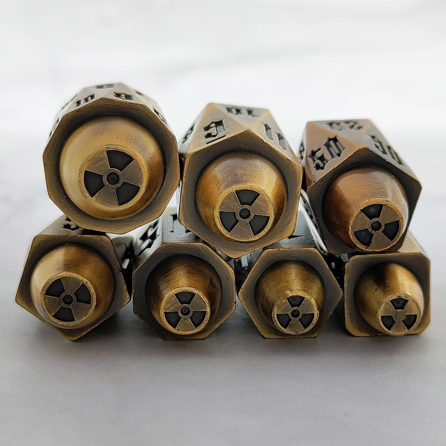 Bullet Spin DND Dice Set - Metallic Rollers Unique Dice