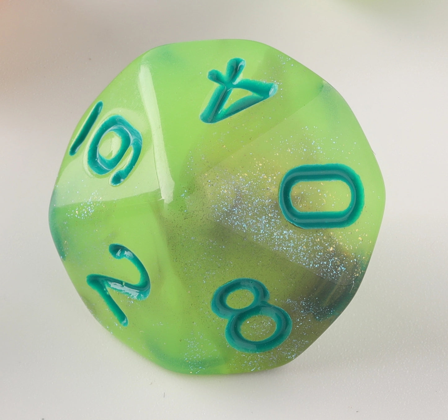 Sunset Jade Dungeons & Dragons Dice Set(DND Dice Set)