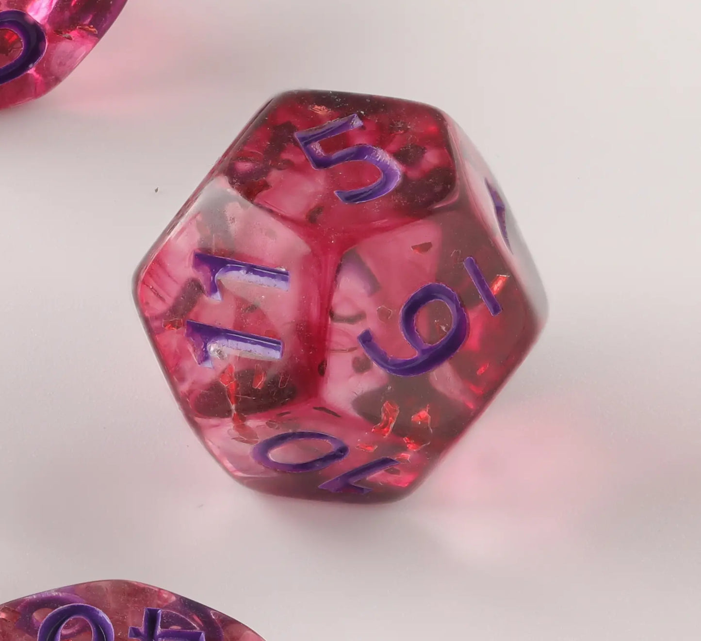 Rose petals Dungeons & Dragons Dice Set(DND Dice Set)