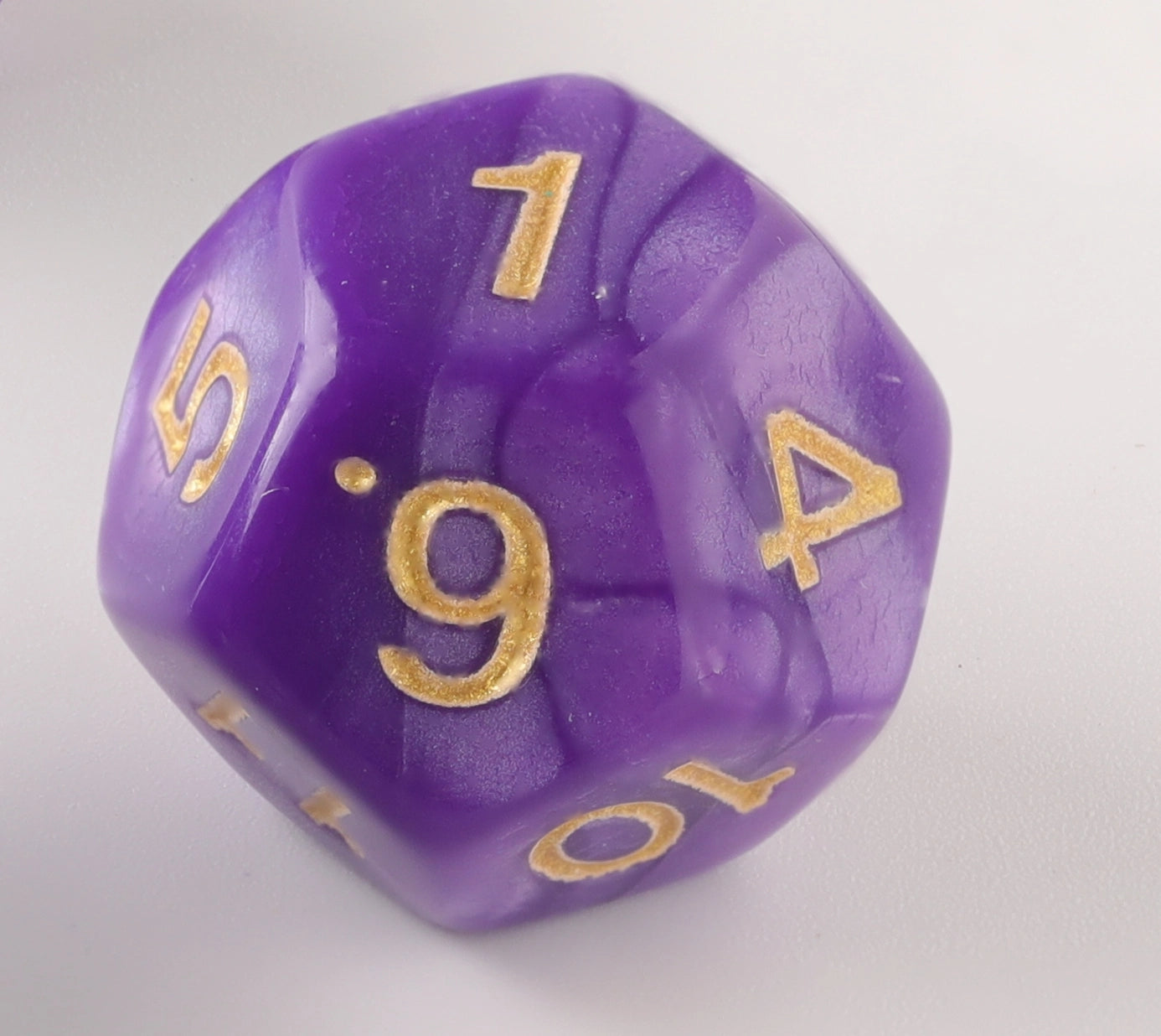 Amethyst Veil Amethyst DND Dice Set - Perfect for Dungeons & Dragons, Tabletop Games, and Educational Activities