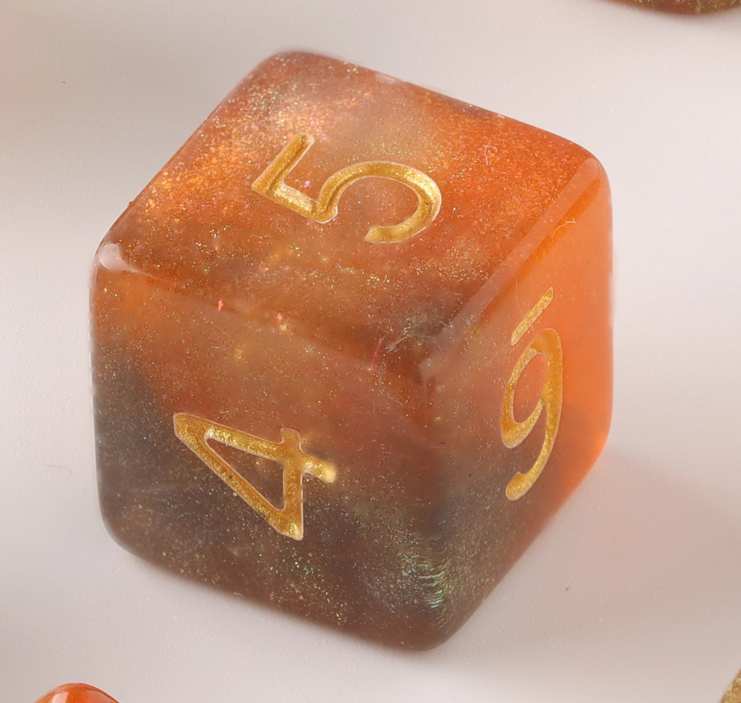 Sunset Glow Dungeons & Dragons Dice Set(DND Dice Set)