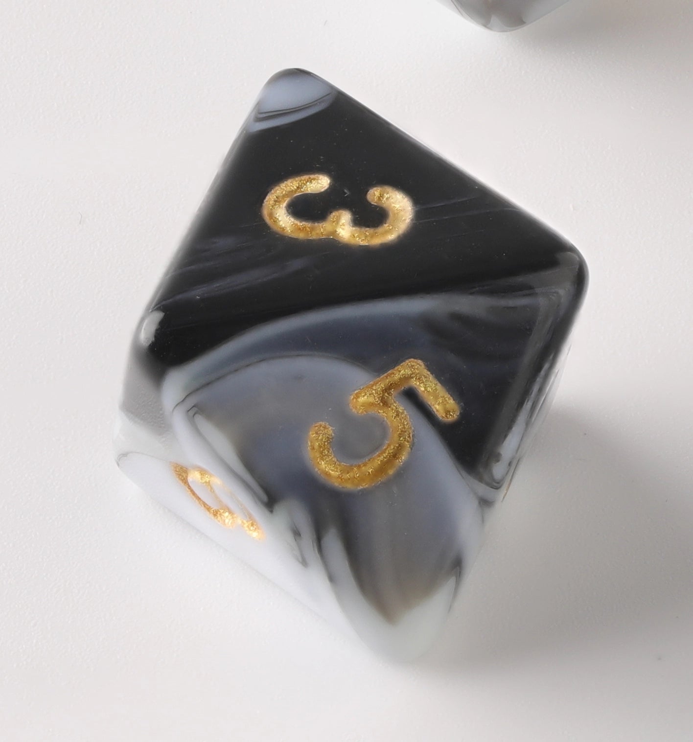 Monochrome Eclipse Dungeons & Dragons Dice Set(DND Dice Set)