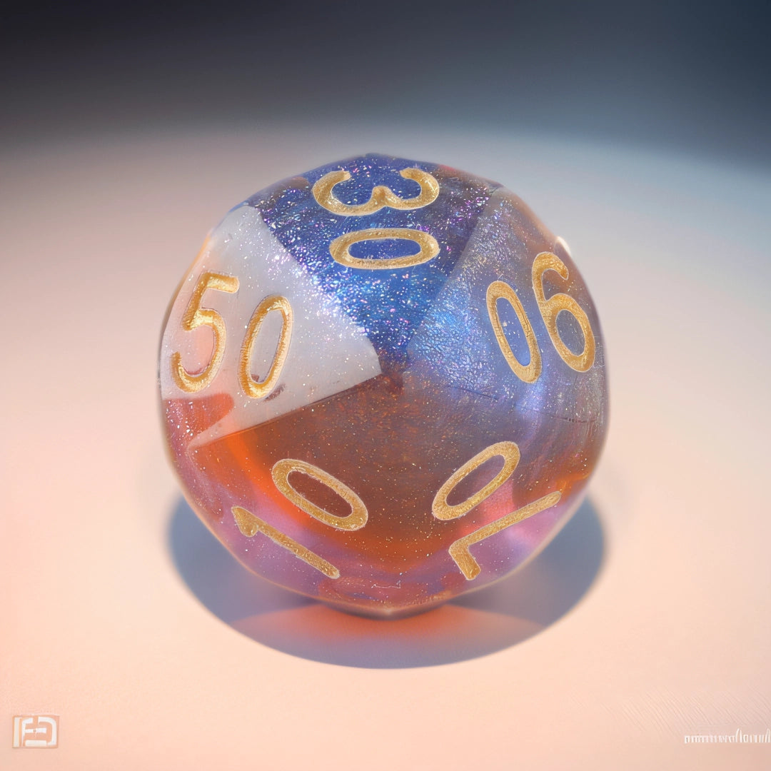 Enchanted Nebula Dungeons & Dragons Dice Set(DND Dice Set)