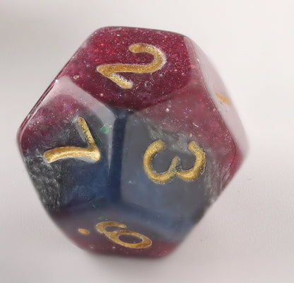 Velvet Azure Dungeons & Dragons Dice Set(DND Dice Set)