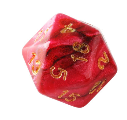 Heart Dungeons & Dragons Dice Set(DND Dice Set)