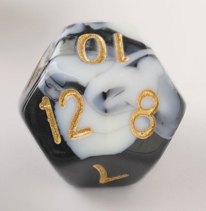 Monochrome Eclipse Dungeons & Dragons Dice Set(DND Dice Set)