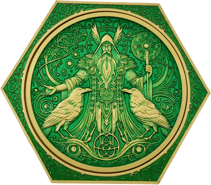 Chromatic Dragon's Fortune Dial - Multi-Function D&D Metal Dice with Rotating Dials & Number Wheel