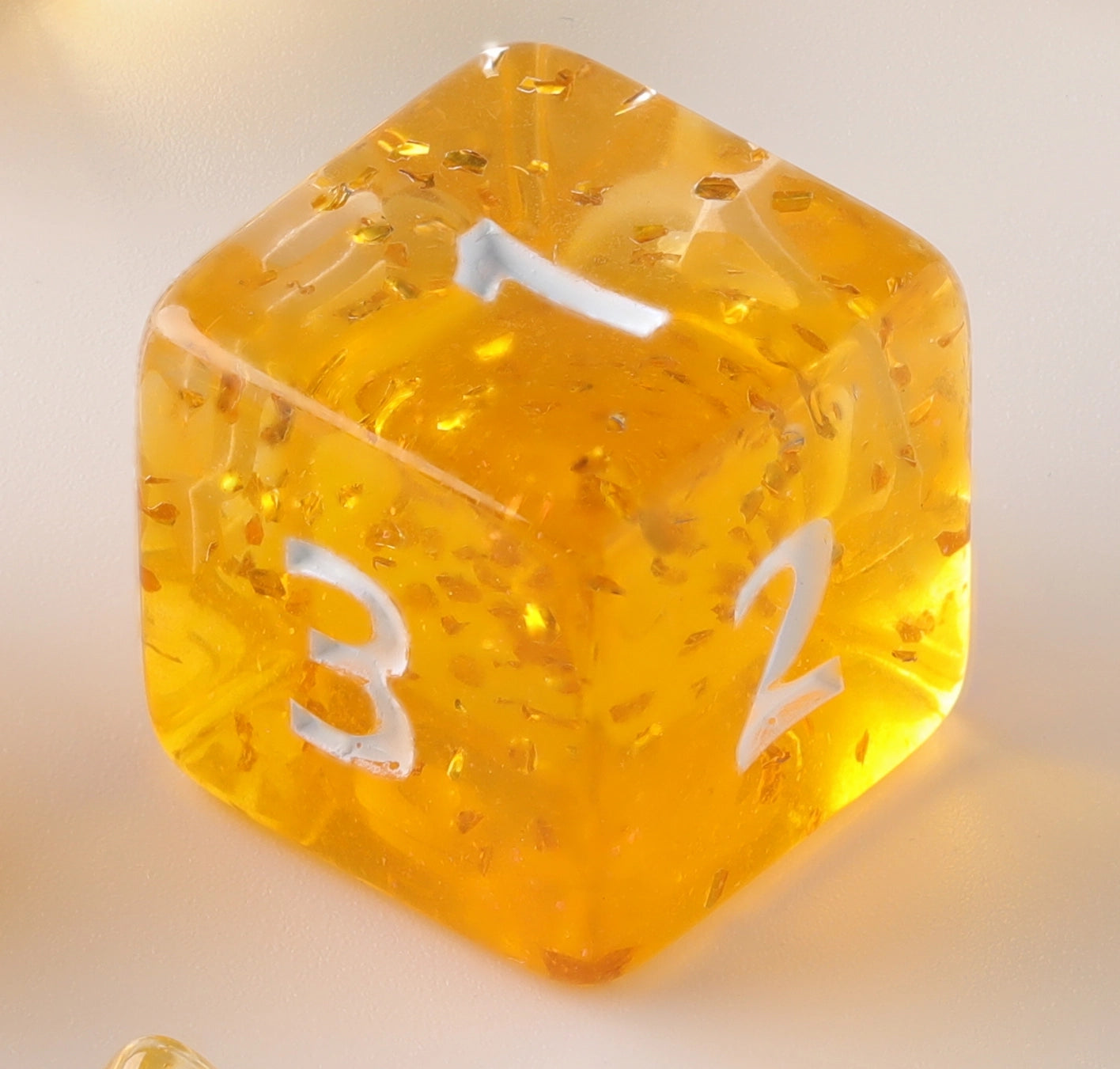 Yellow Floating Dungeons & Dragons Dice Set(DND Dice Set)