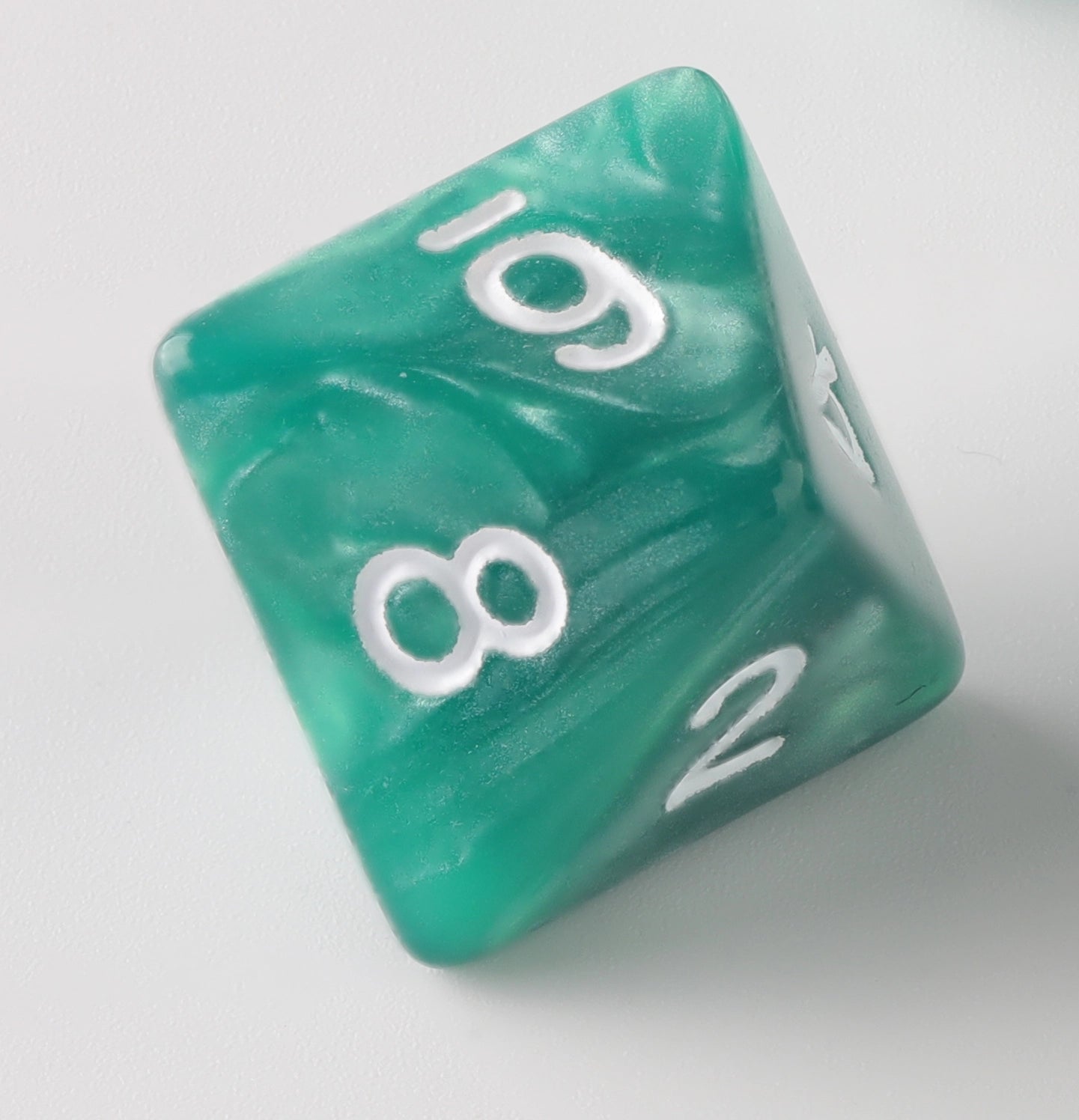 Deep Emerald Frost Dungeons & Dragons Dice Set(DND Dice Set)