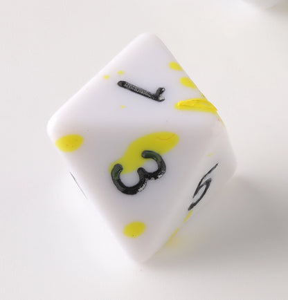 White Wyrm Harmony Dungeons & Dragons Dice Set(DND Dice Set)