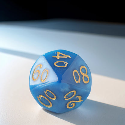 Azure Zenith Dungeons & Dragons Dice Set(DND Dice Set)