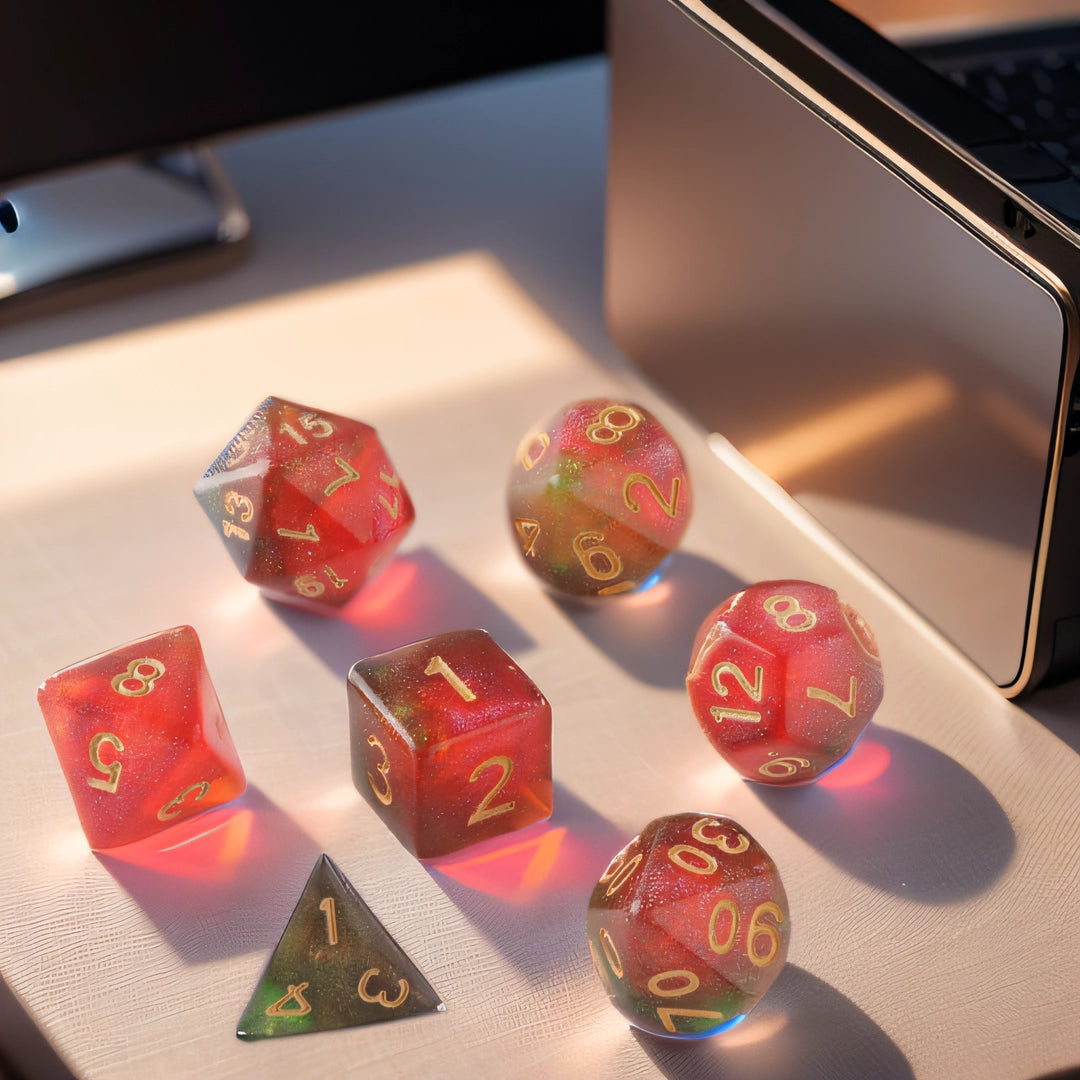 Nebula Mist Dungeons & Dragons Dice Set(DND Dice Set)