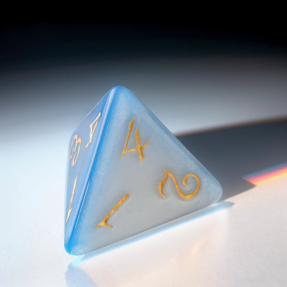 Azure Zenith Dungeons & Dragons Dice Set(DND Dice Set)