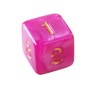 Magma Red Purple Double Combination Dungeons & Dragons Dice Set(DND Dice Set)