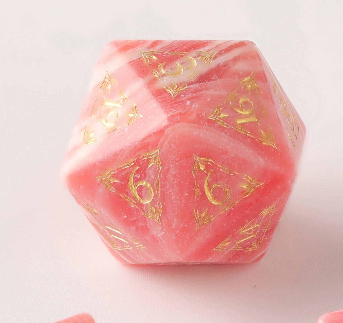 Amberstone Glow DND Dice Set for Dungeons & Dragons