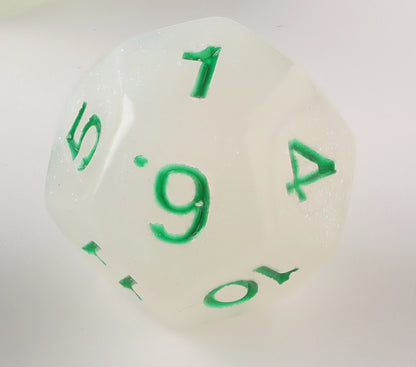 Semi-Transparent Eggshell Dungeons & Dragons Dice Set(DND Dice Set)