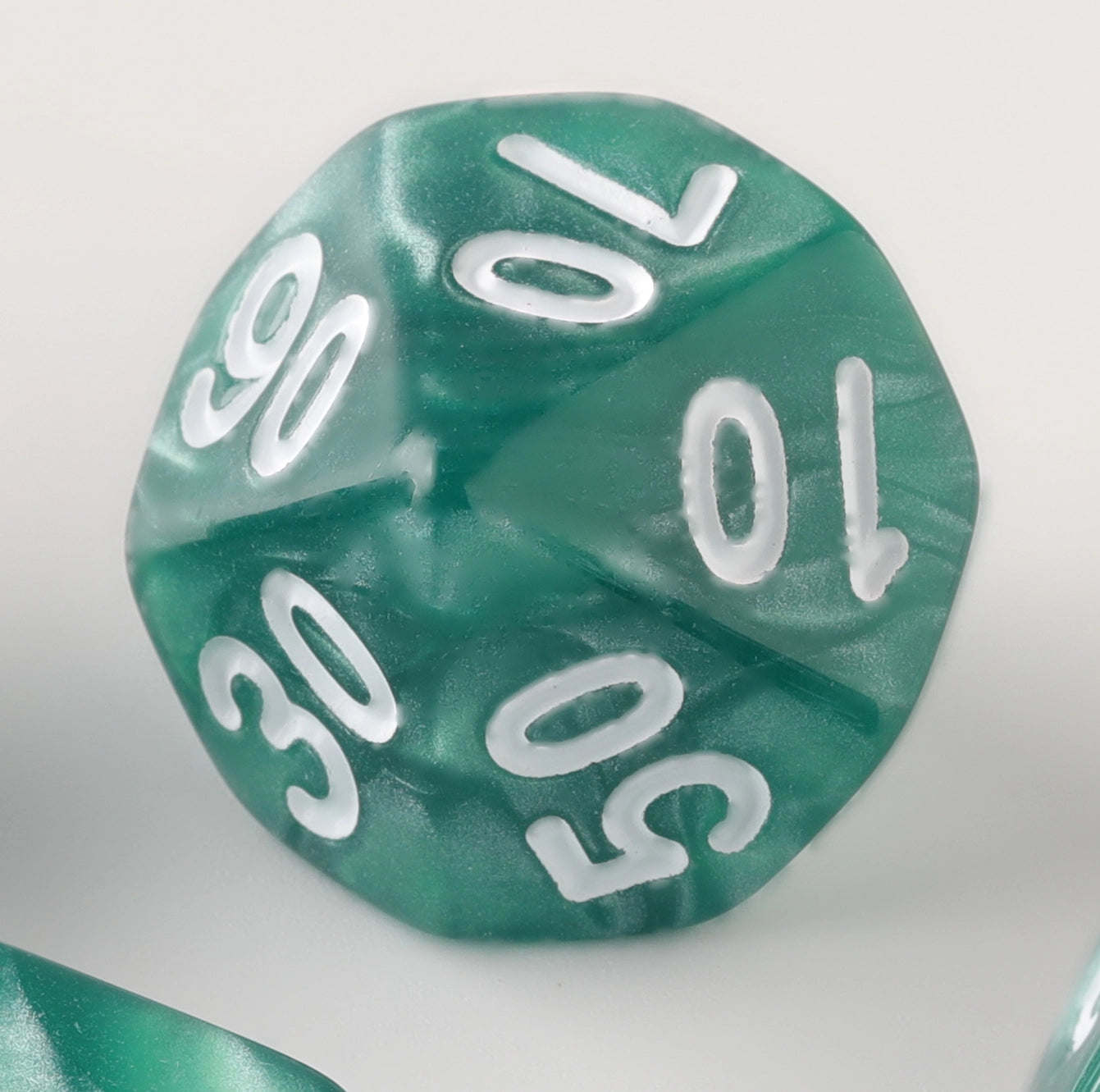 Deep Emerald Frost Dungeons & Dragons Dice Set(DND Dice Set)