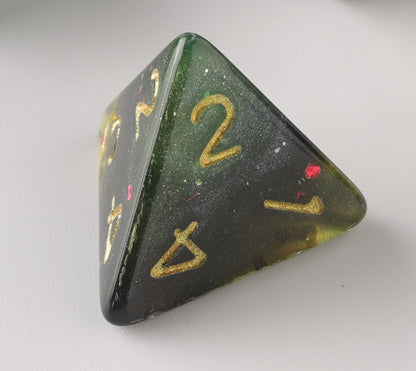 Verdant Nebula Dungeons & Dragons Dice Set(DND Dice Set)