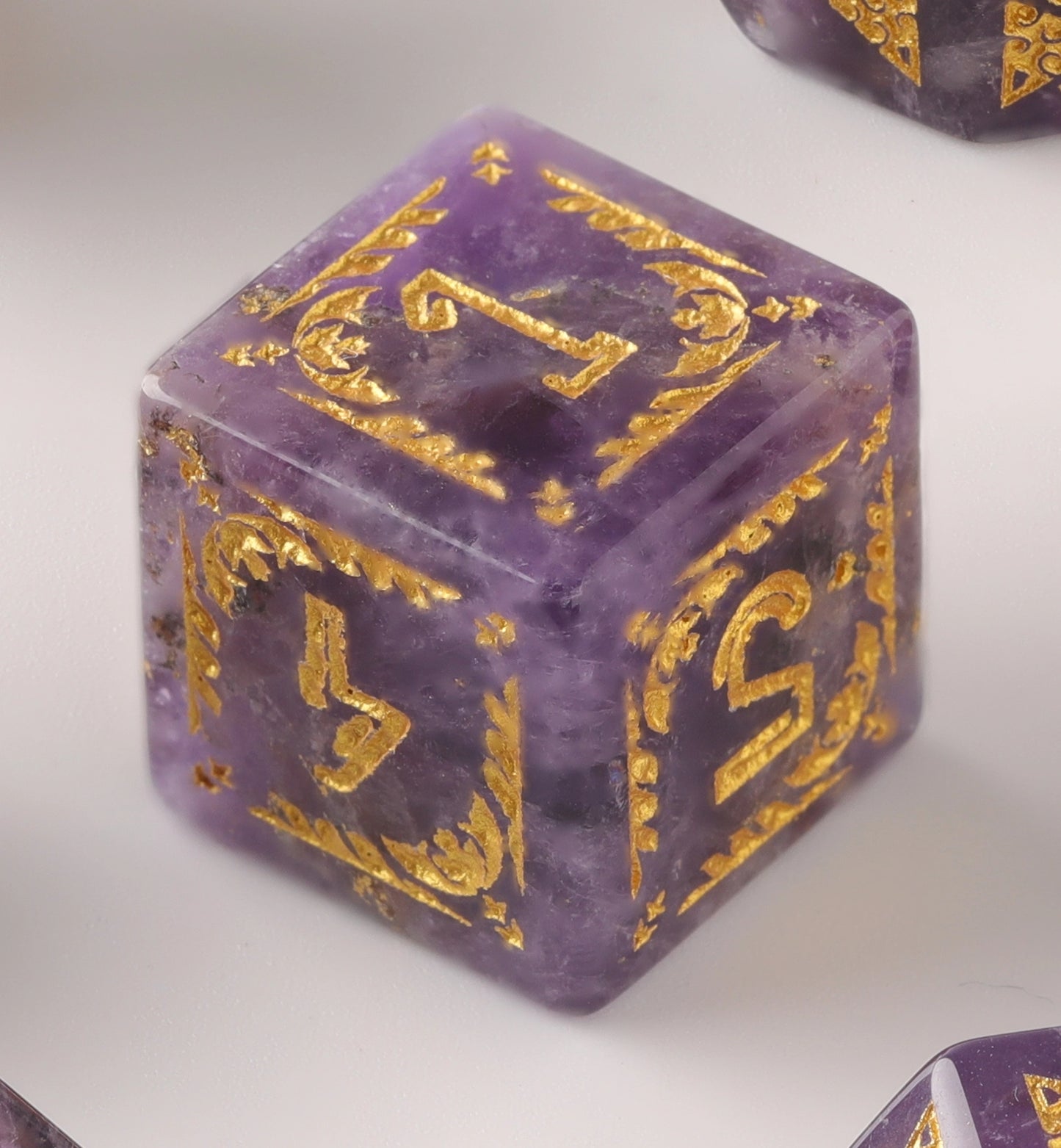 Amethyst Dice Set Drakonlore Chronicles Dungeons & Dragons Dice Set(DND Dice Set)