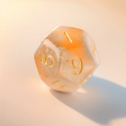 Sunset Glow Dungeons & Dragons Dice Set(DND Dice Set)