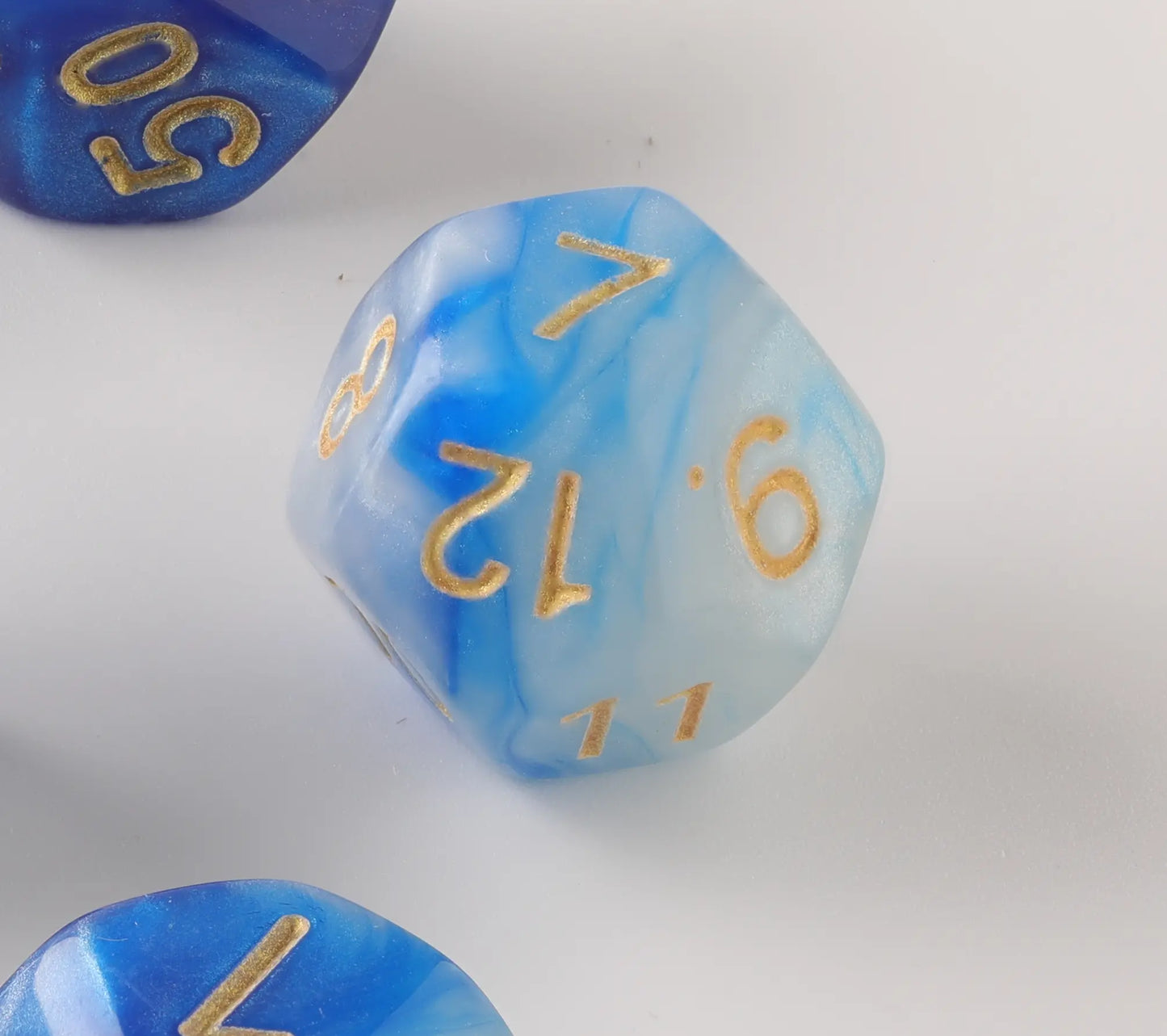 Blue Milk Dungeons & Dragons Dice Set(DND Dice Set)