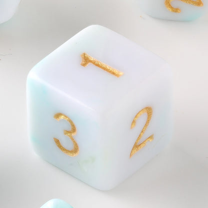 Jade Veil Dungeons & Dragons Dice Set(DND Dice Set)