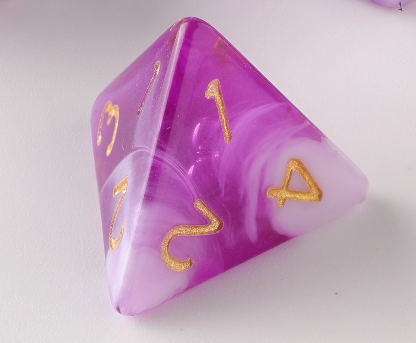 Purple Veil Dungeons & Dragons Dice Set(DND Dice Set)