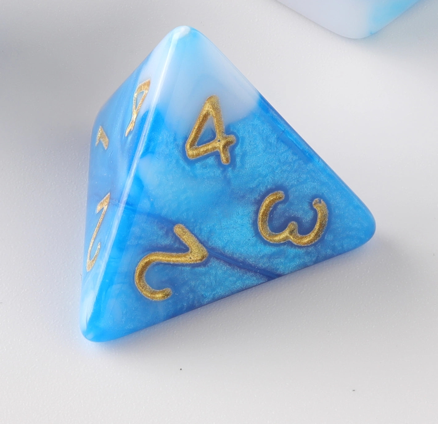 Arctic Breeze Dungeons & Dragons Dice Set - Unique DND Dice for Epic Adventures