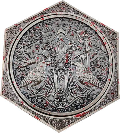 Chromatic Dragon's Fortune Dial - Multi-Function D&D Metal Dice with Rotating Dials & Number Wheel