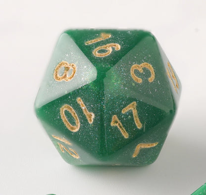 Emerald Elixir Dungeons & Dragons Dice Set(DND Dice Set)