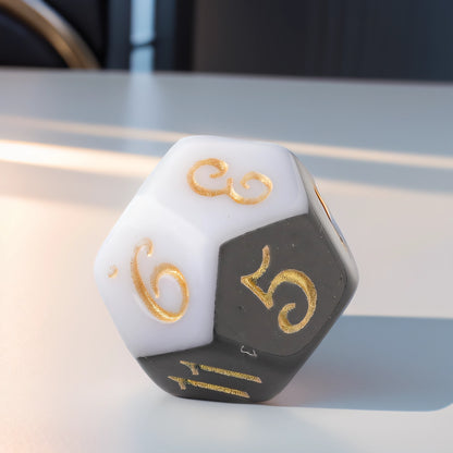 Yin Yang Harmony Dungeons & Dragons Dice Set(DND Dice Set)