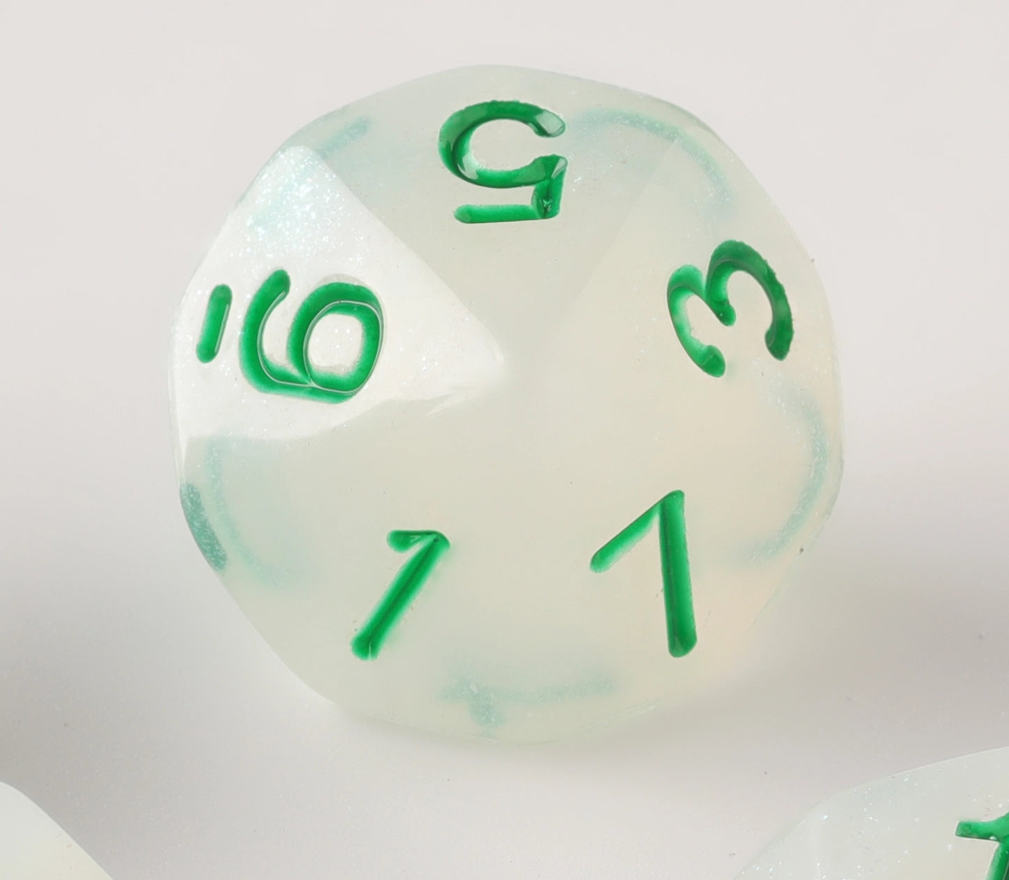 Semi-Transparent Eggshell Dungeons & Dragons Dice Set(DND Dice Set)