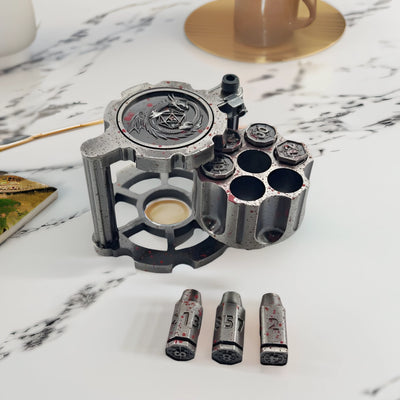 Revolver Dice Set - Bullet Edition